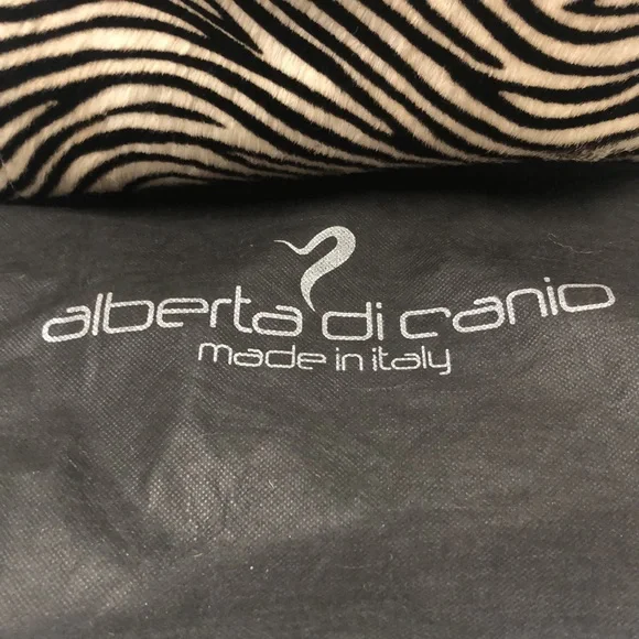 Alberta Di Canio zebra print handbag - Picture 6 of 6